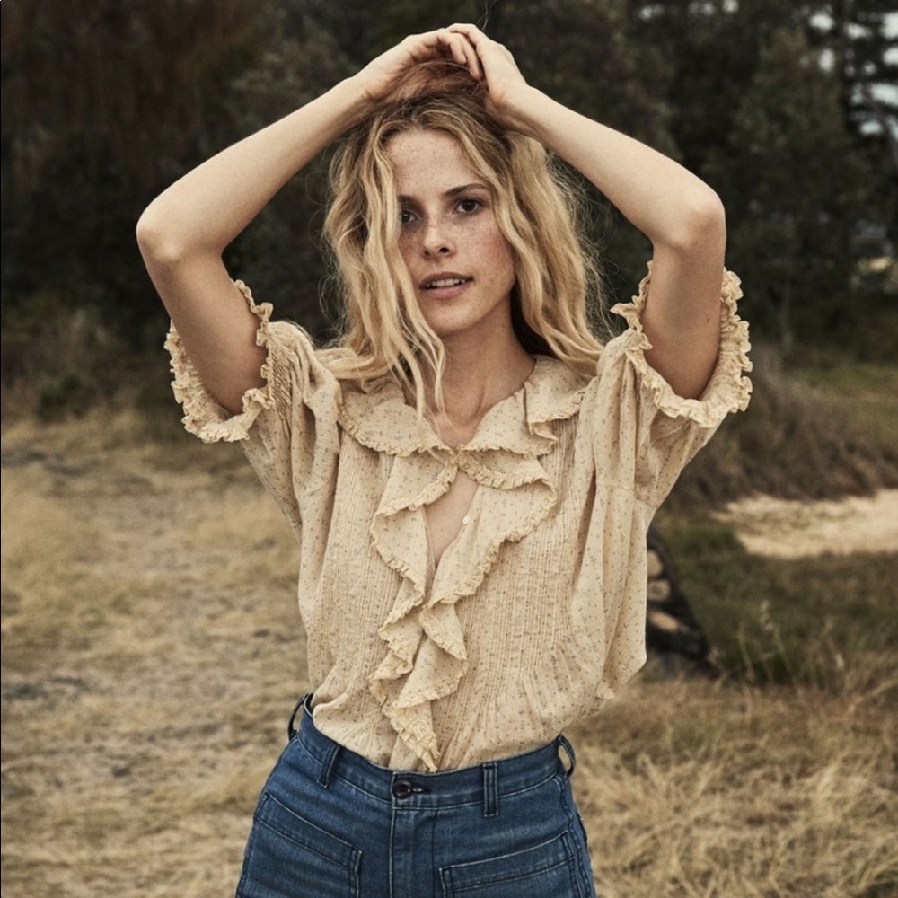 COPY - iSO Dôen Henri Blouse in Frances Floral, S…